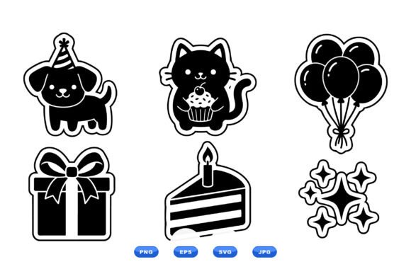 Birthday Sticker SVG Icons: A Designer's Stitch Review