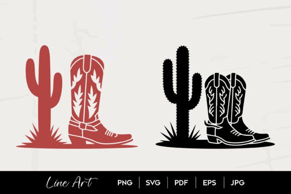 Cowboy Boots Cactus SVG: A Designer's Field Review