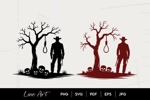 Cowboy Gallows Skull SVG: A Designer's Field Test