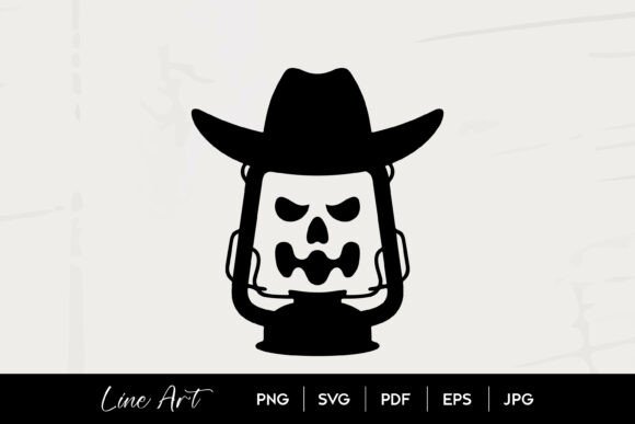 Cowboy Lantern Skull SVG: A Designer's Field Test