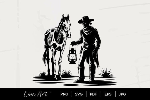 Cowboy Skeleton Horse SVG: A Designer's Field Review