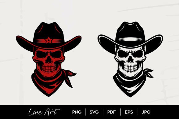Cowboy Skull Bandana Hat SVG: A Designer's Field Review