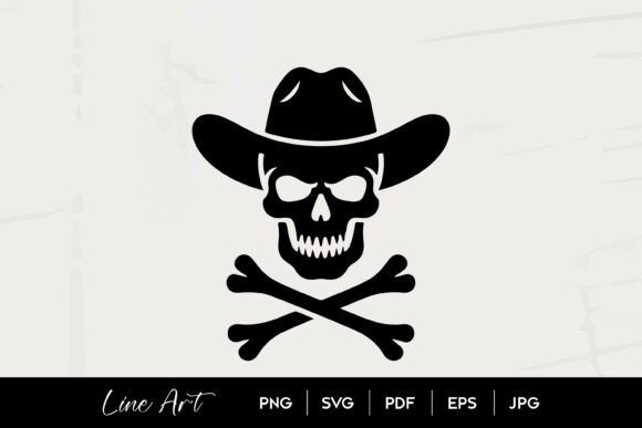 Cowboy Skull Crossbones SVG: A Designer's Review