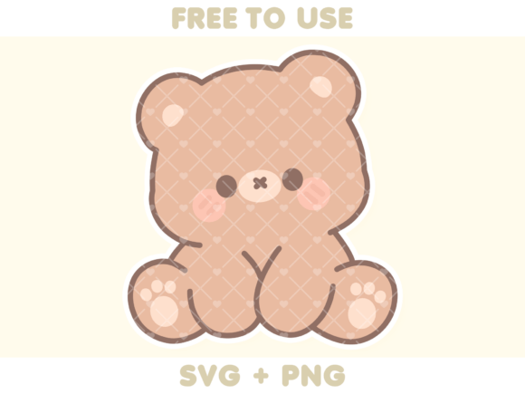 Cute Light Brown Bear Sitting: A Designer's Review