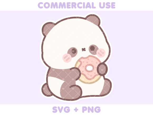 Cute Panda Eating Donut: A Designer's Review