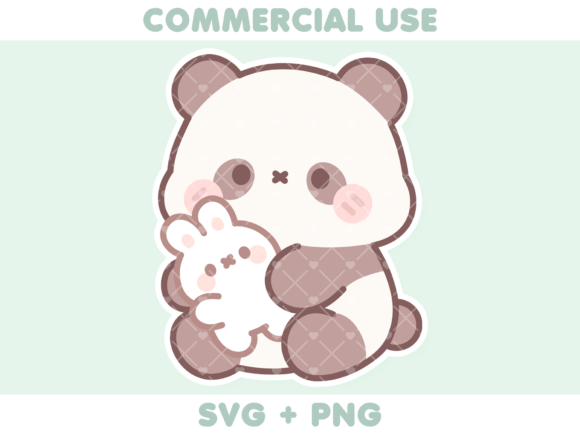 Cute Panda Holding Bunny Plush: A Designer's Review