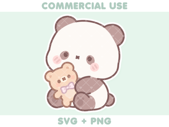 Cute Panda Holding Teddy Bear: A Designer's Review