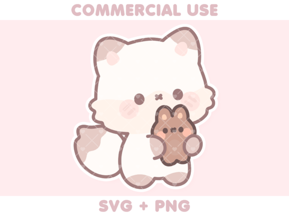 Cute White Fox Holding Bunny Plush: A Designer's Review