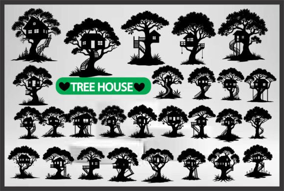 Fantasy Tree Home Vector Collection: A Designer's Review