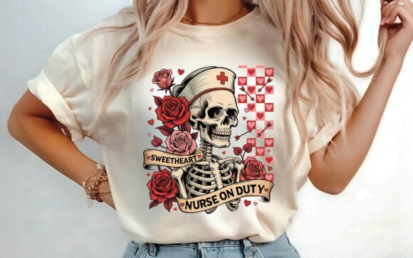 Funny Skeleton Valentine's Shirt PNG: A Designer's Review