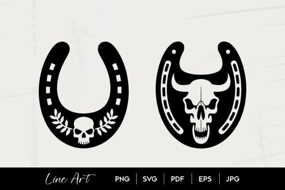 Horseshoe Skull Western SVG: A Designer's Field Test