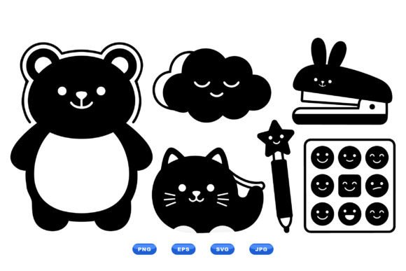 Kawaii School Sticker SVG Pack: A Designer's Review