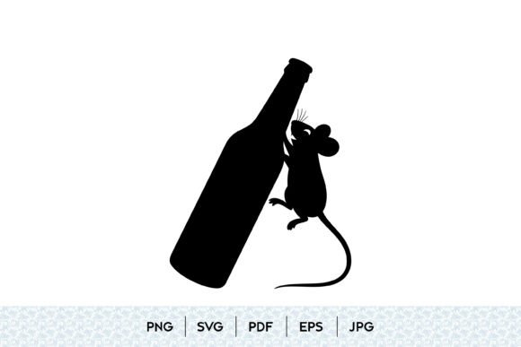 Mouse Beer Bottle SVG: A Designer's Review