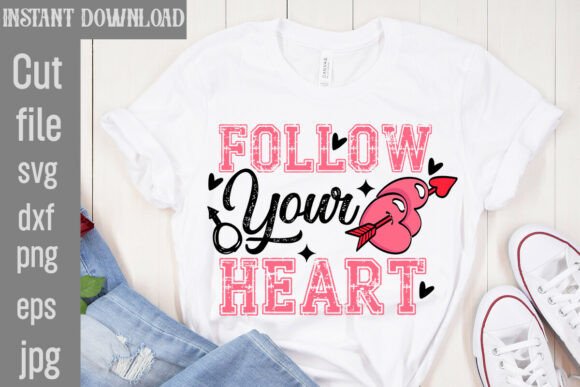 Review: Follow Your Heart SVG Cut File for Embroidery