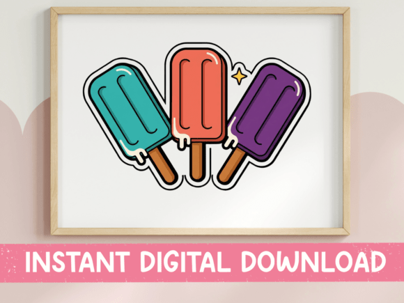 Trio of Popsicle Stickers: A Designer's Review for Summer Embroidery