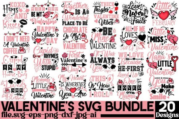 Valentine's SVG Bundle: A Designer's Review for Embroidery